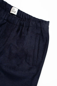Ash Pants Navy Wool mix