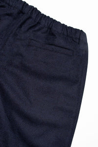 Ash Pants Navy Wool mix