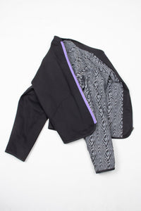 Kiso Jacket Black / Moiré