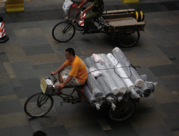 Guangzhou, China — One Woman Enterprise Among Major Fabric Hustlers