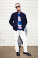 Rowan Jacket Zip Dark Navy
