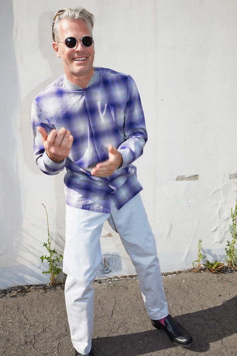Katta Shirt grey-purple