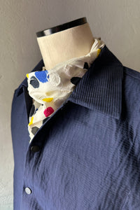 Triangle Scarf Paint Dots