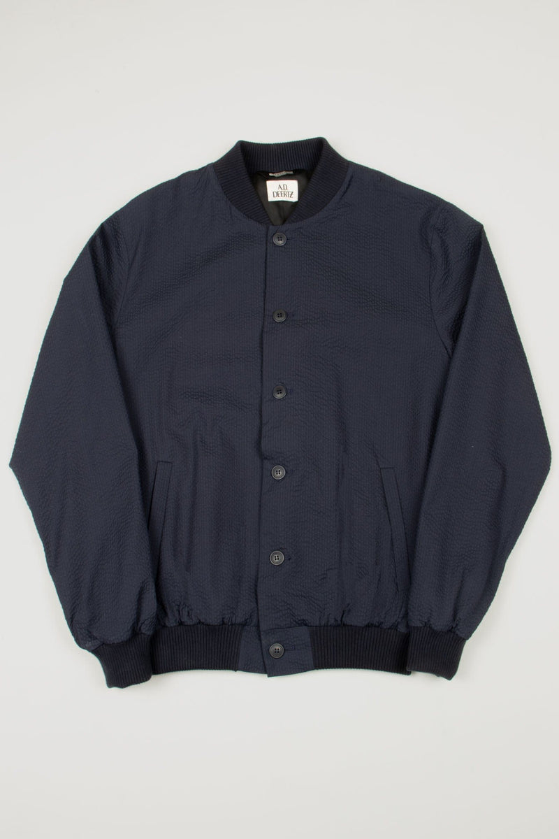 Cana Jacket navy seersucker