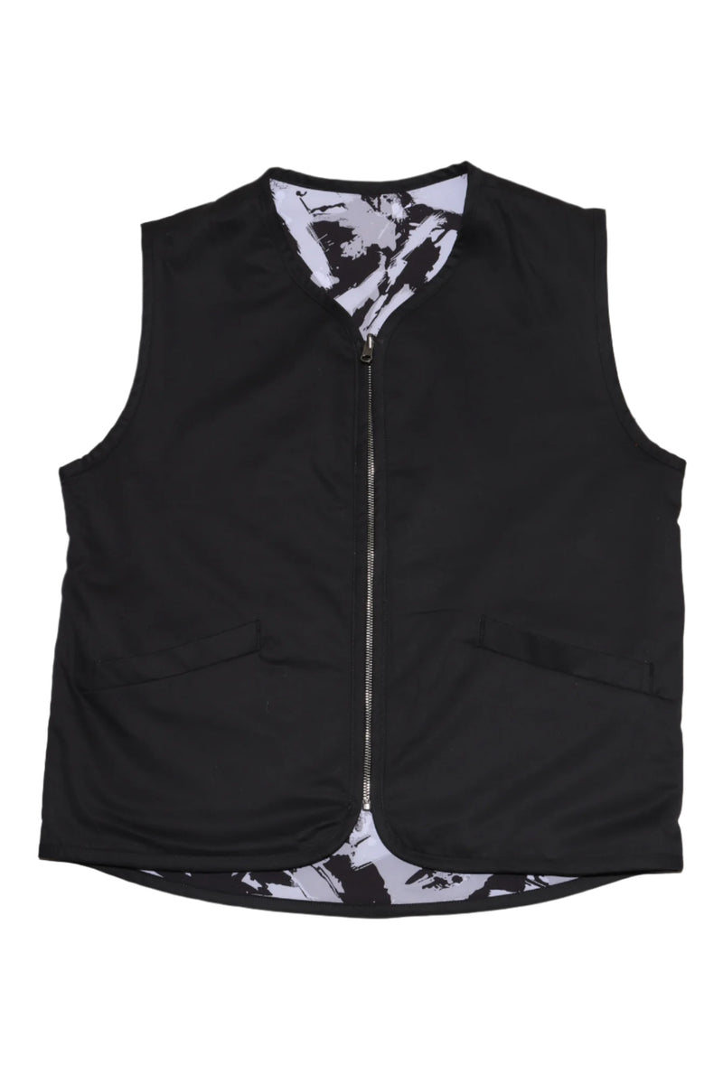 Tana Vest Navy Grey Black