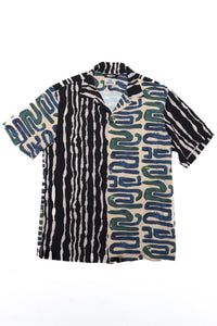 Wakame Shirt Mixed Lines
