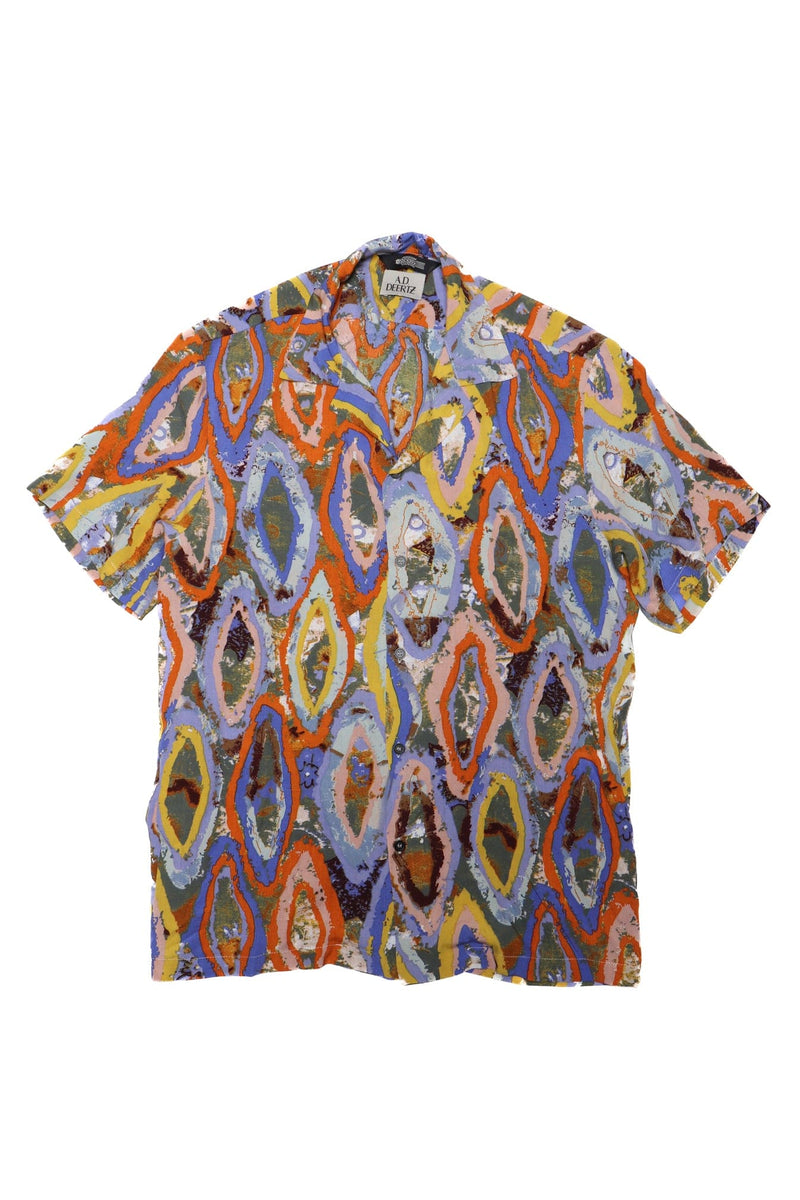 Wakame  Shirt Rhombus Print