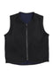 Tana Vest Navy Black Wool