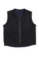 Tana Vest Navy Black Wool