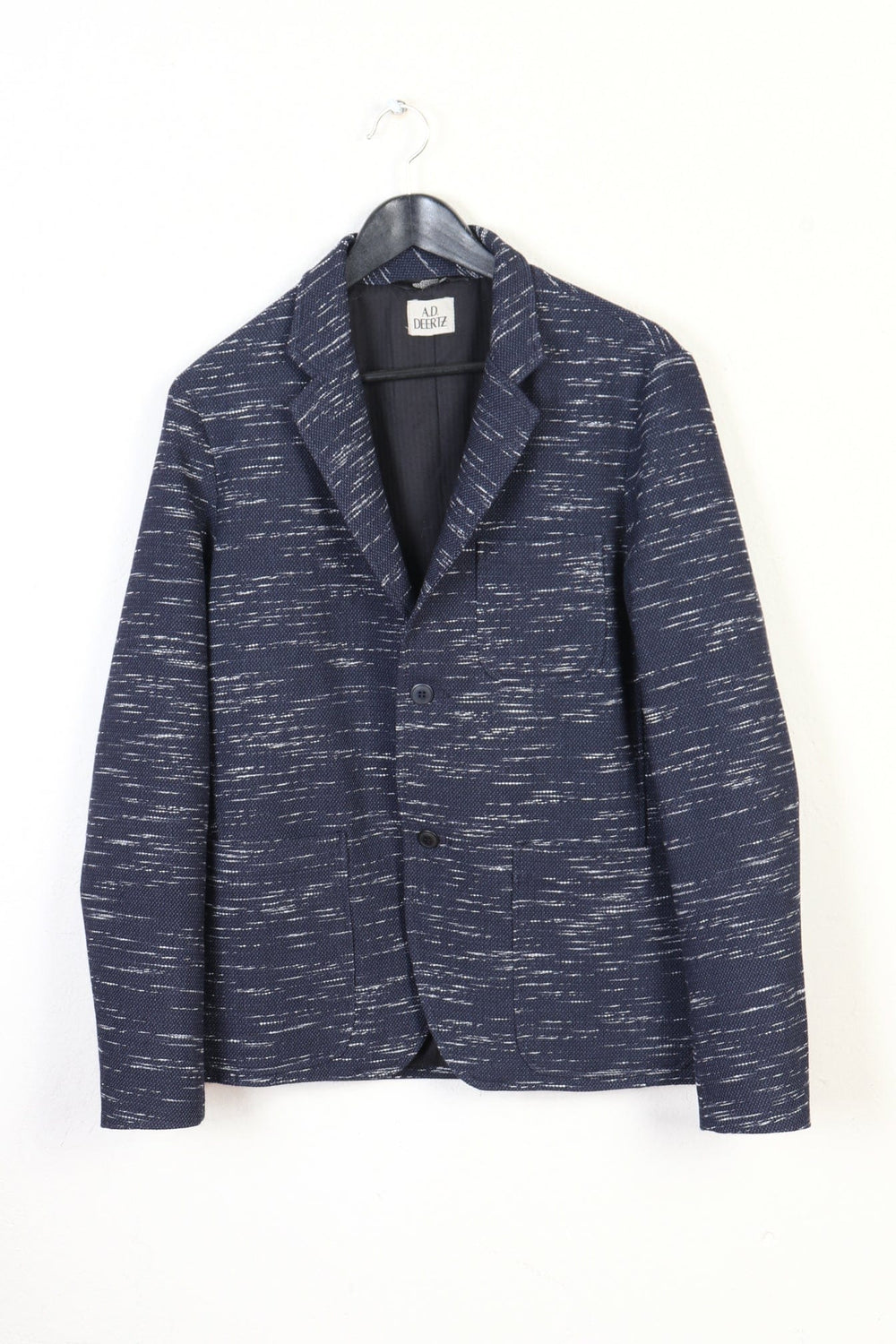 Abaca Jacket Blue Melange