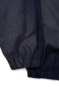 Ash Pants Navy Wool mix