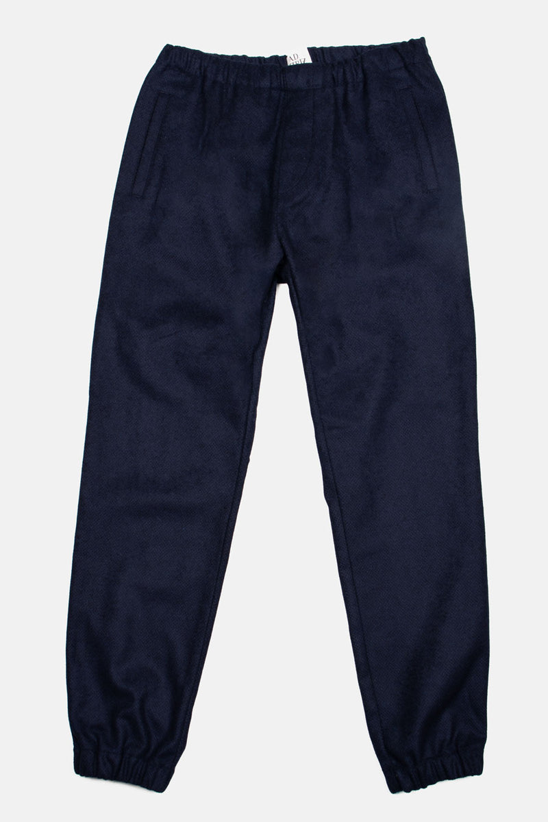 Ash Pants Navy Wool mix