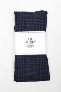 Aver Scarf Dark Navy Check