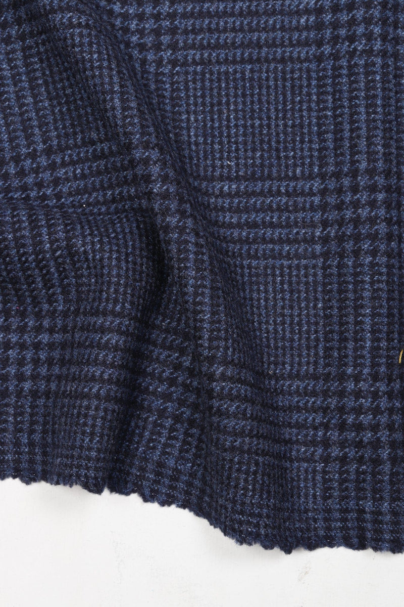 Aver Scarf Dark Navy Check