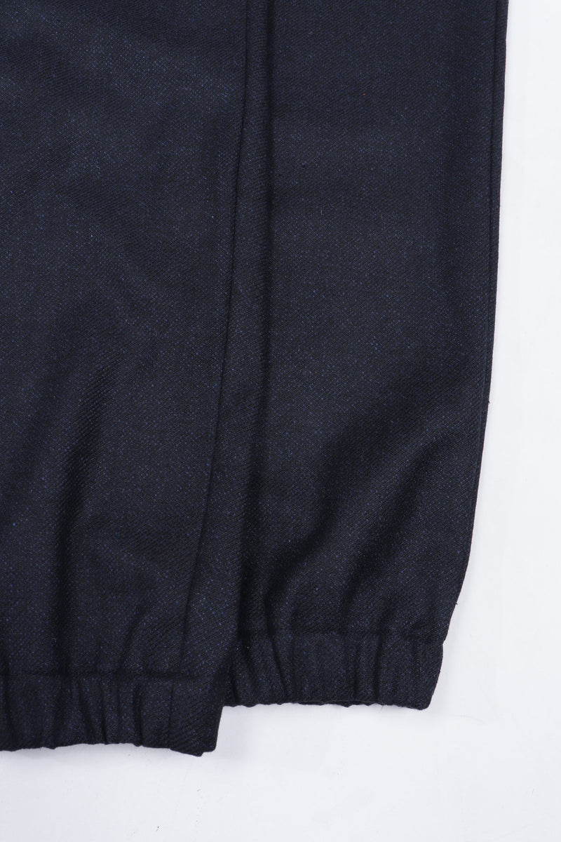 Ash Pants Navy Melange Wool