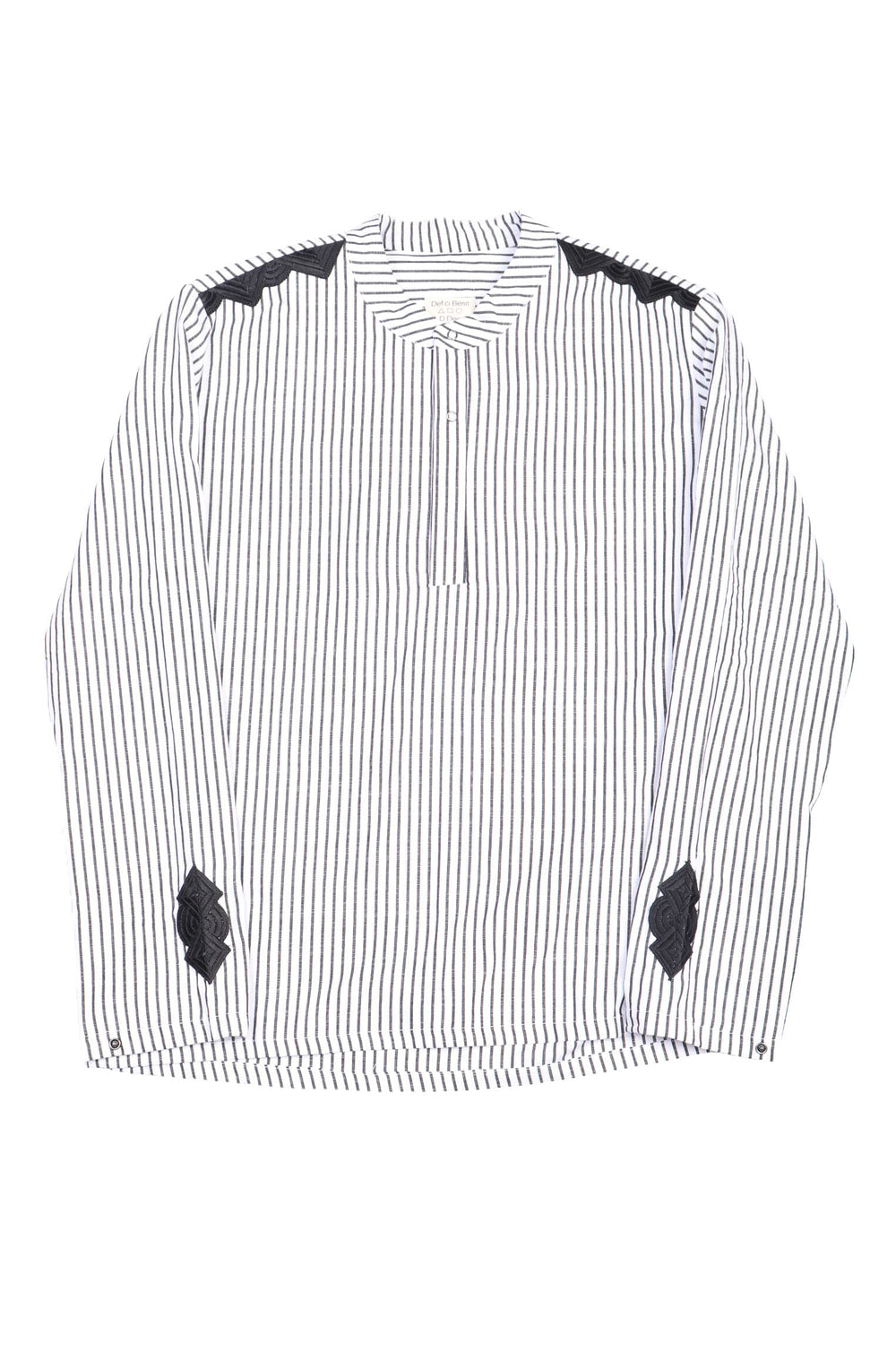 Embroidery Shirt Black Detail