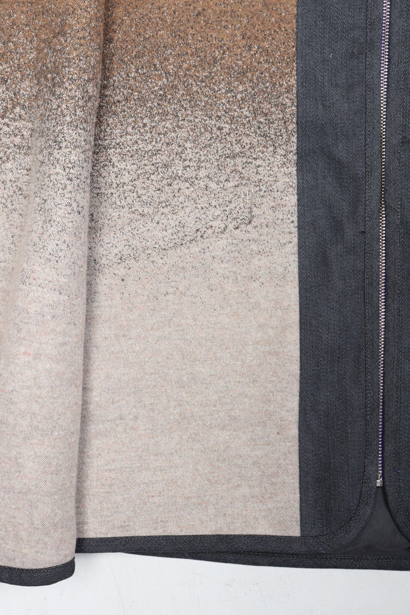 Kiso Jacket Beige Brown Wool