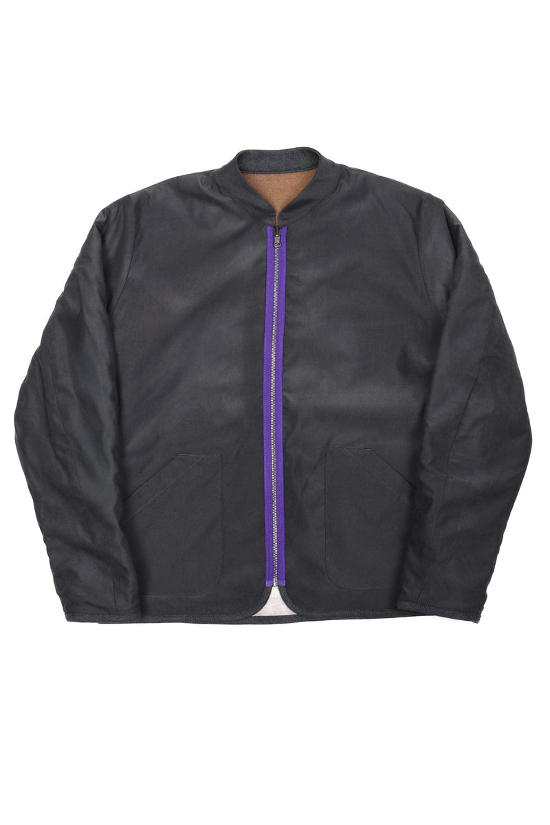 Kiso Jacket Beige Brown Wool