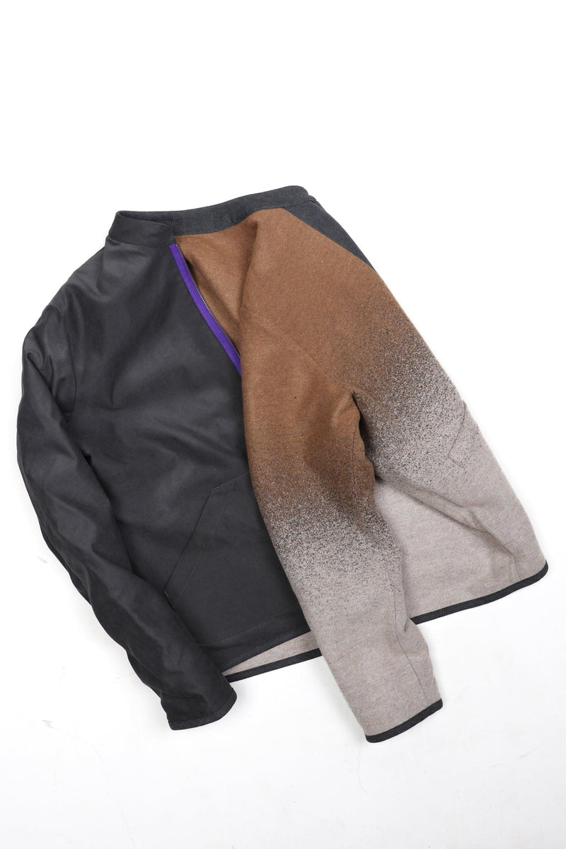 Kiso Jacket Beige Brown Wool