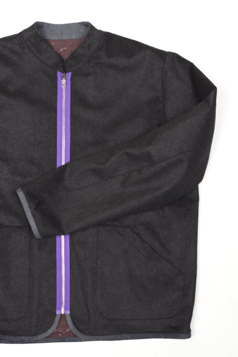 Kiso Jacket Grey-Brown