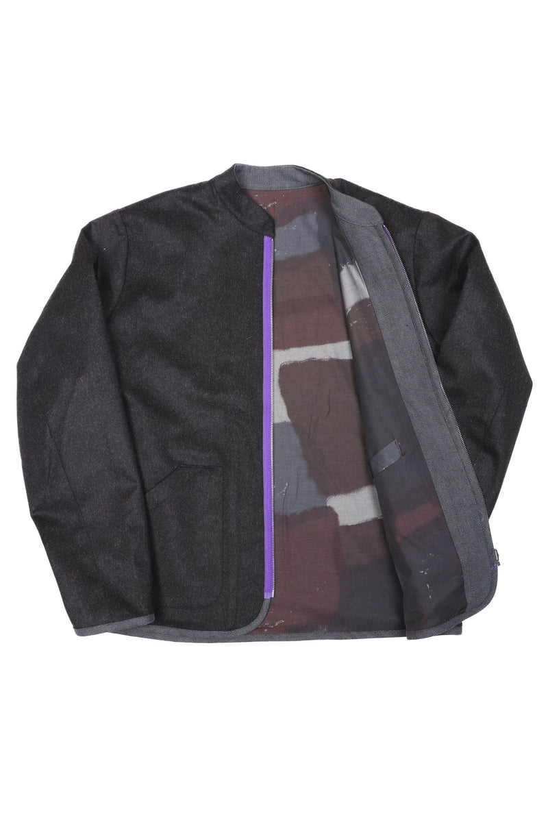 Kiso Jacket Grey-Brown