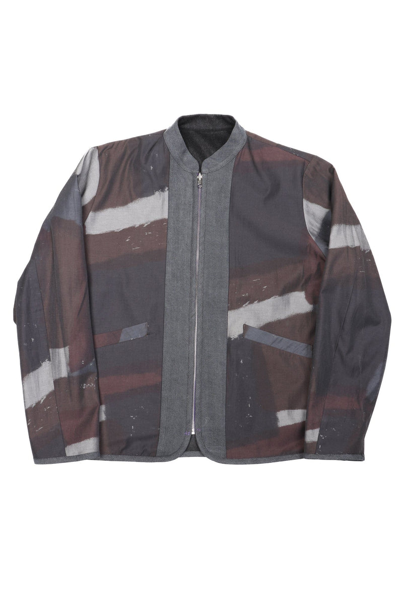 Kiso Jacket Grey-Brown