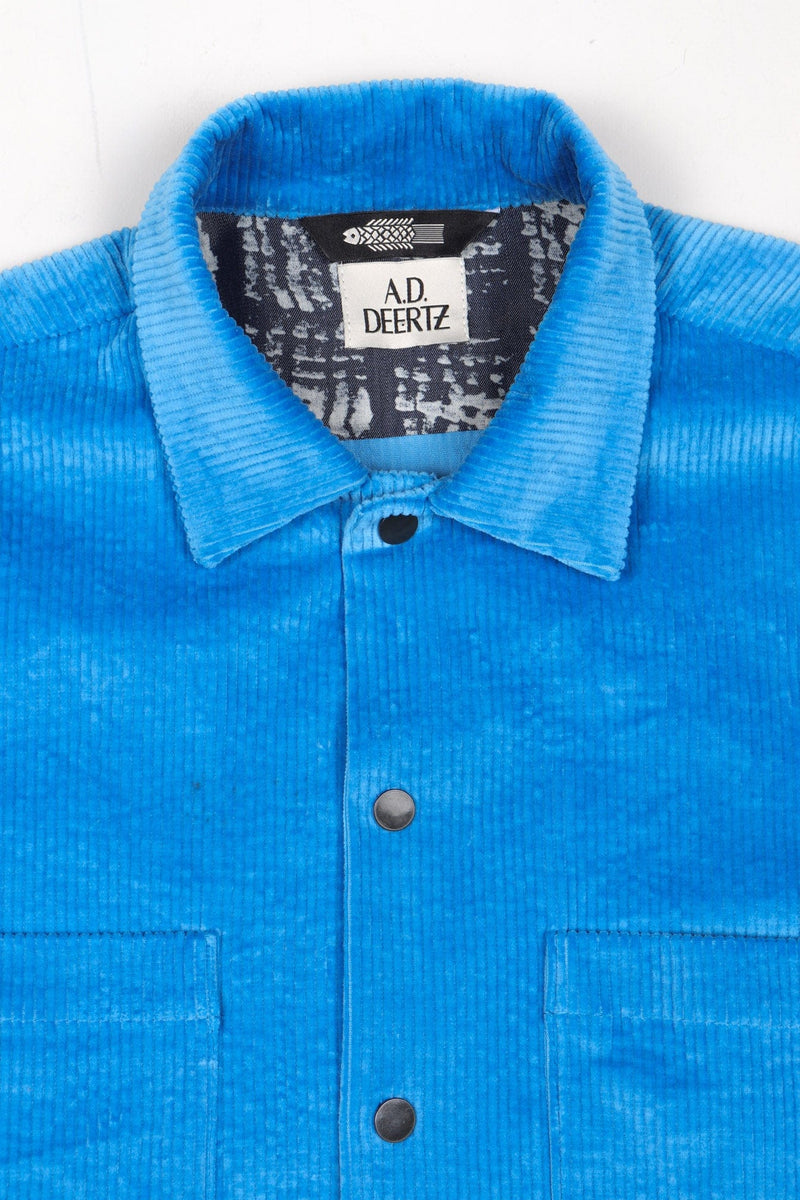 Moss Shirt Blue Corduroy