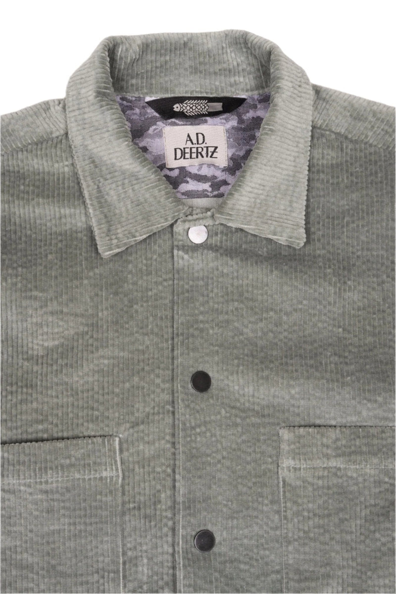 Moss Shirt Sage Corduroy