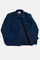 Assam Jacket Blue Black Corduroy
