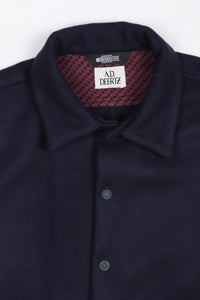 Assam Jacket Navy Wool