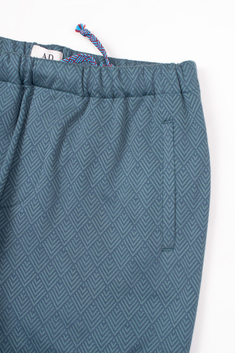Balsa Pants teal knit