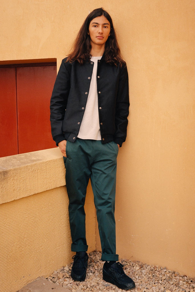 Cana Jacket Black Moleskin – A.D.Deertz