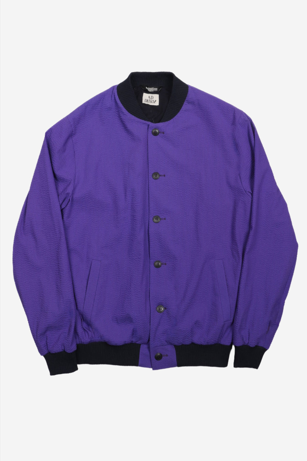 Cana Jacket Purple Seersucker