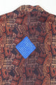 Yucca Shirt Embroidery  Blue Brown