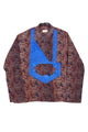 Yucca Shirt Embroidery  Blue Brown