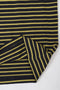 Grass T-Shirt Navy Yellow Stripes
