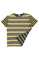 Grass T-Shirt Yellow Blue Stripes