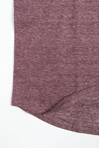 Ironwood T-Shirt burgundy melange