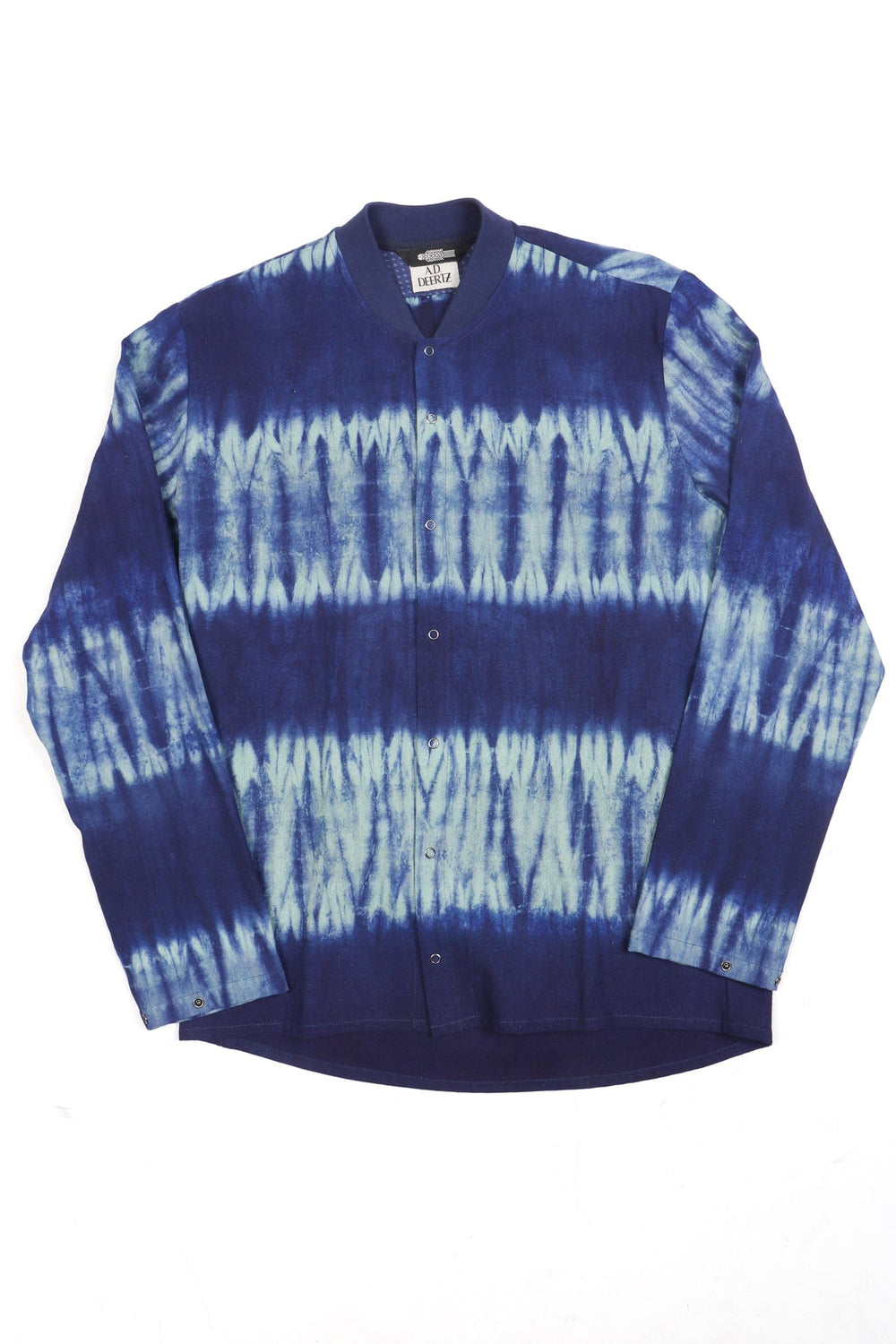 Katta Shirt Blue Stripe Batik