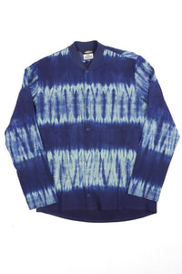 Katta Shirt Blue Stripe Batik