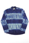 Katta Shirt Blue Stripe Batik