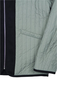 Kiso Jacket Navy Wool / Sage Quilt