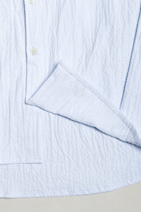 Yucca Shirt Light Blue Crinkle
