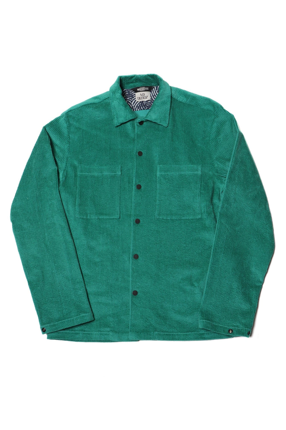 Moss Shirt Green Corduroy