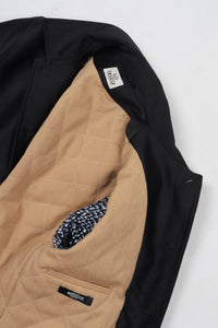 Muskat Jacket Black Moleskin