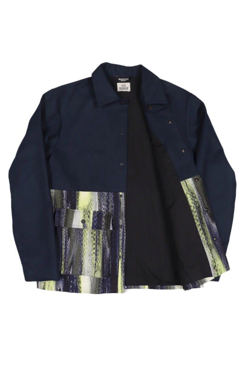 Neem Jacket Blue-Yellow