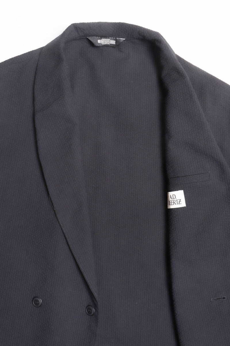 Pine Jacket Black Seersucker