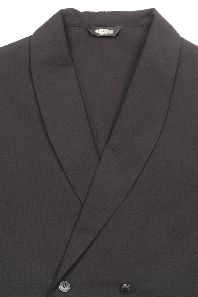 Pine Jacket Black Seersucker