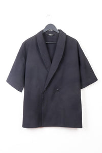 Pine Jacket Black Seersucker