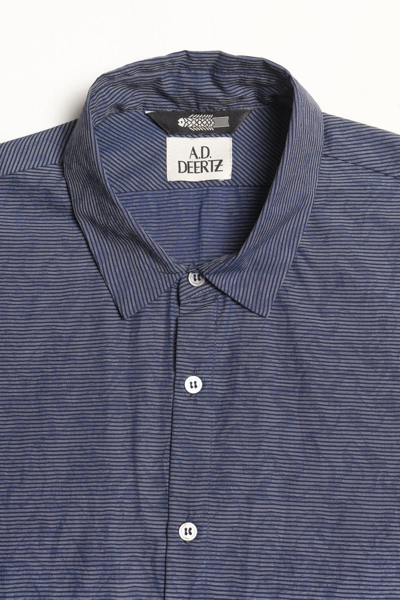 Reed Shirt Blue Blue Moiré